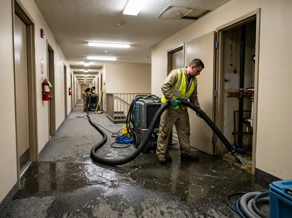 multi-unit-apartment-hallway-f-005 — frequently asked questions, Emergency Burst Pipe Water Extraction & Removal in Mentone,…